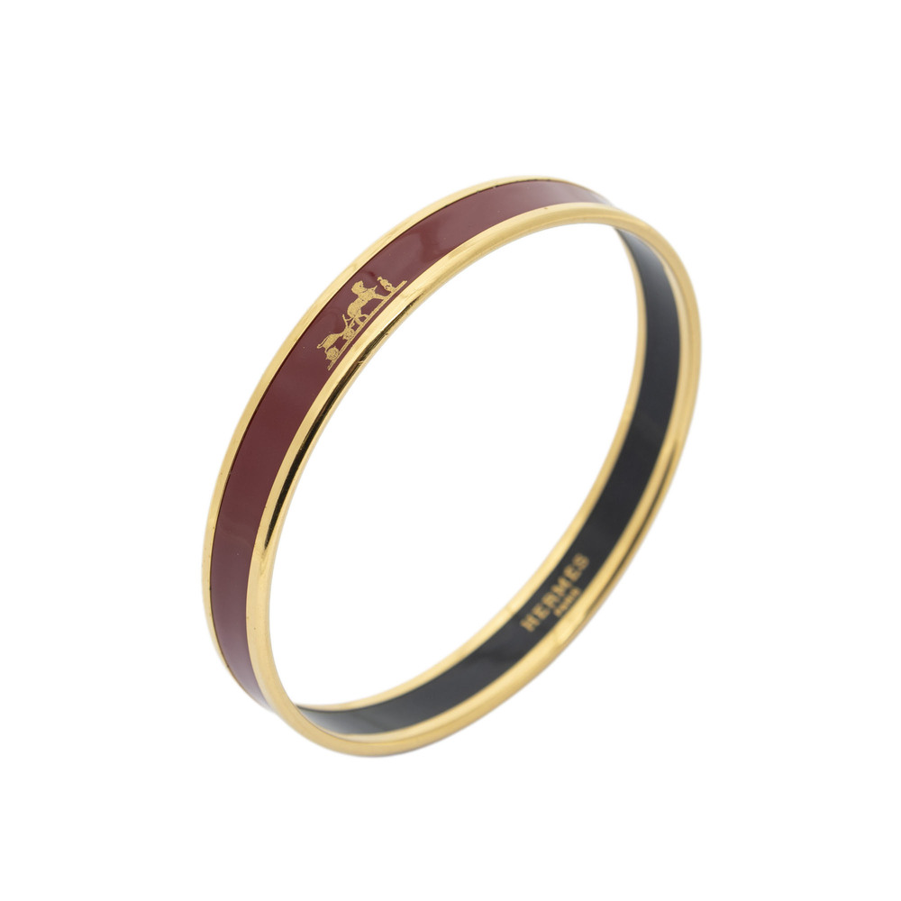 Hermes Enamel Bangle PM